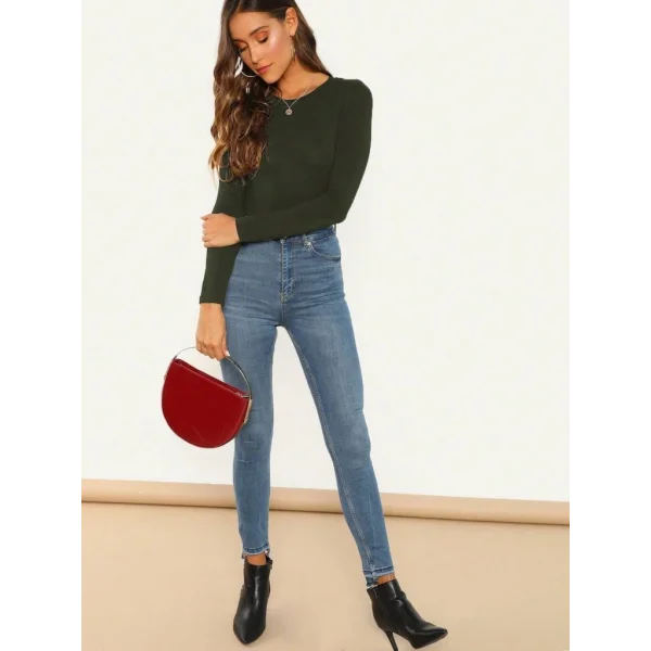 Sandy Kumaş Bodysuit