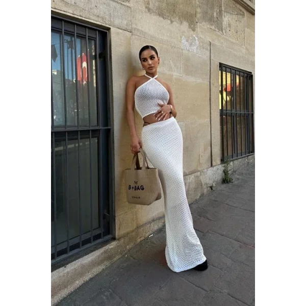 Sidney Kroşe Crop Takım 9843