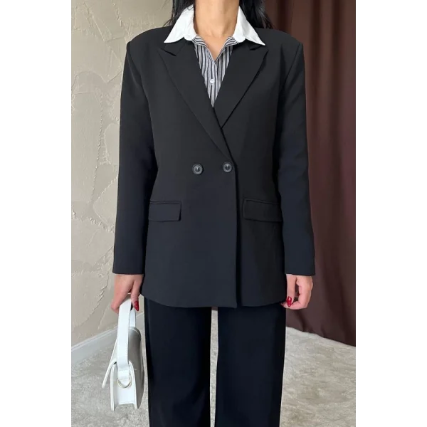 Siyah Blazer Ceket