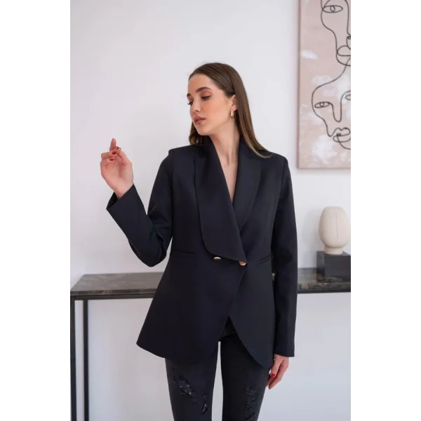 Siyah Blazer Ceket