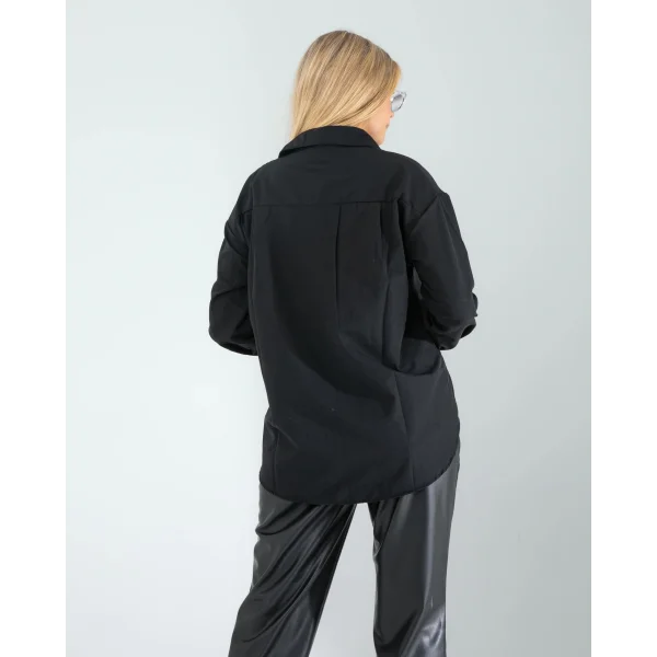 Siyah Regular Fit Gömlek