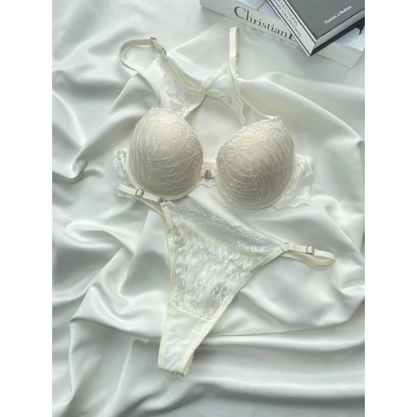 Snow Kelebek Takım- Beyaz