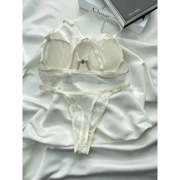 Snow Kelebek Takım- Beyaz