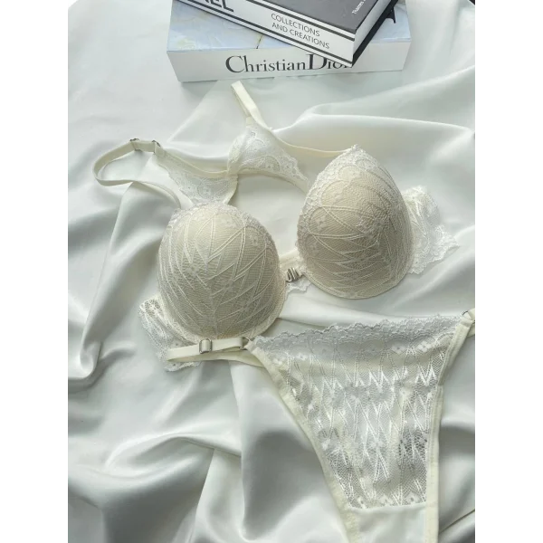 Snow Kelebek Takım- Beyaz