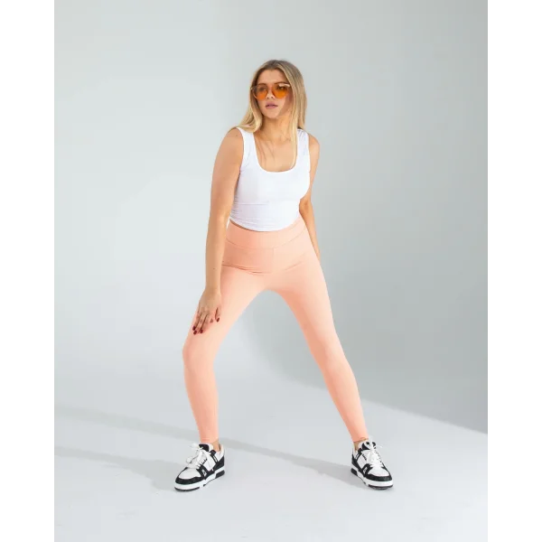 Somon Fitilli Push Up Toparlayıcı Spor Tayt