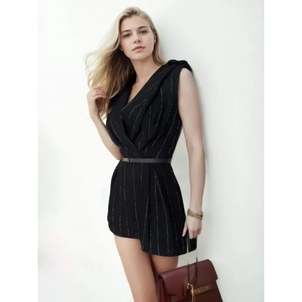 Şortlu Kemerli Tulum  iyah