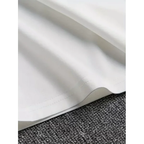 Sporda Günlük Hayata Giyilebilir GYM Baskılı Oversize Bisiklet Yaka Erkek T-shirt - Beyaz