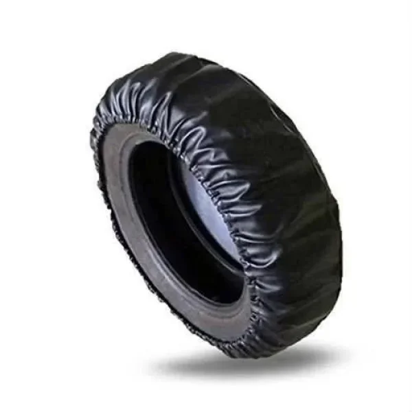 Stepne Kılıfı Yedek Lastik Deri Viny Istetme Kılıfı Tüm Lastik A Kalite - Siyah