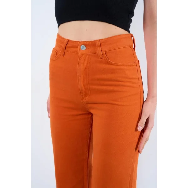 Strong Düz Pantolon  Oranj