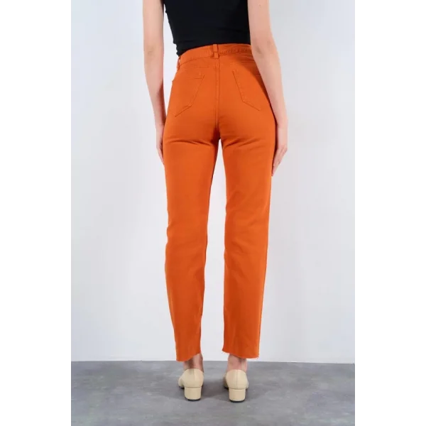 Strong Düz Pantolon  Oranj