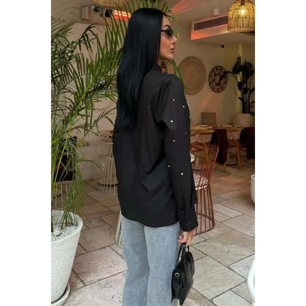 Taş Çakımlı Vual Gömlek 3443