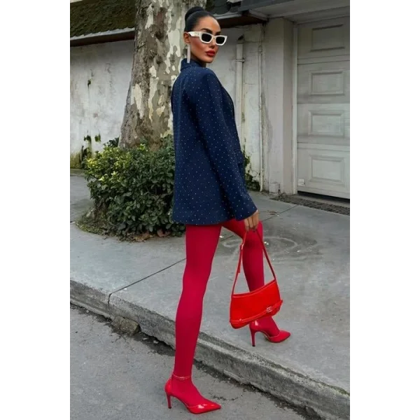 Taş Detaylı Premium Blazer Ceket 6122