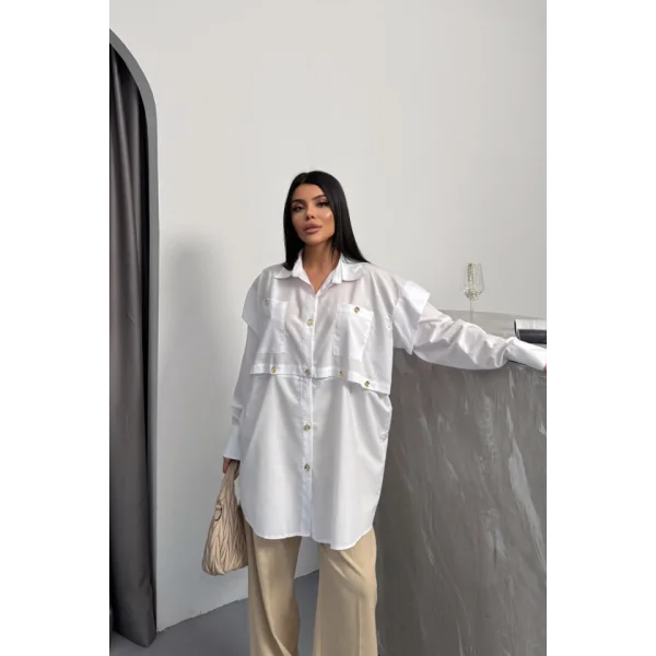 TASARIM GÖMLEK - Beyaz