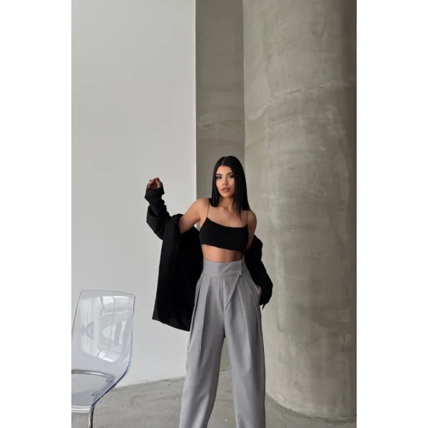 TASARIM PANTOLON - Gri