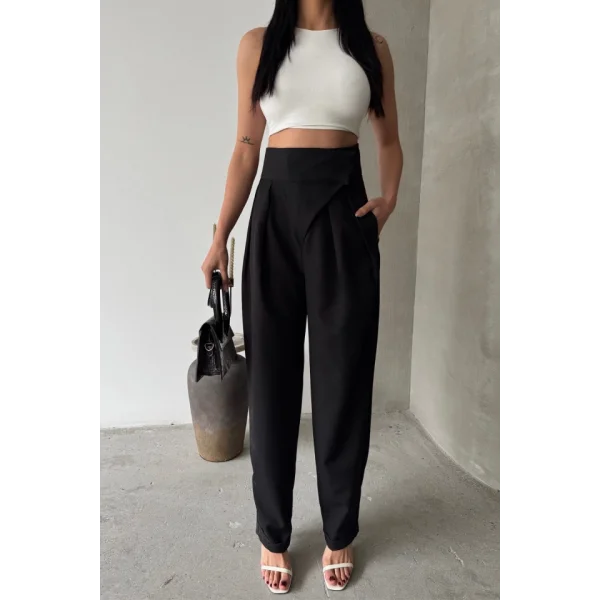 TASARIM PANTOLON - Siyah