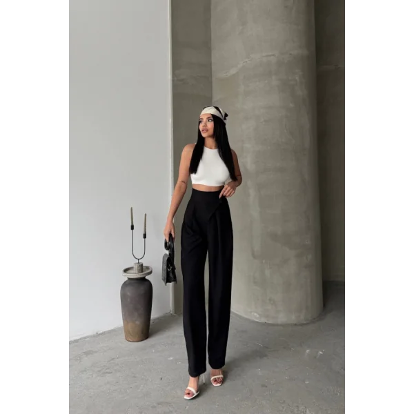 TASARIM PANTOLON - Siyah