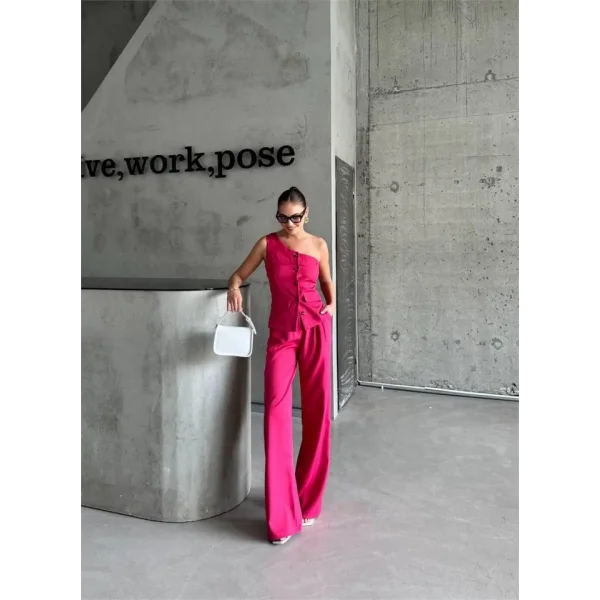 TEK KO YEEK  PANTOON TAKI ATA  Fuşya