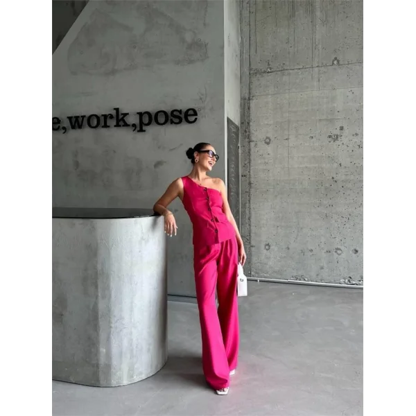 TEK KO YEEK  PANTOON TAKI ATA  Fuşya