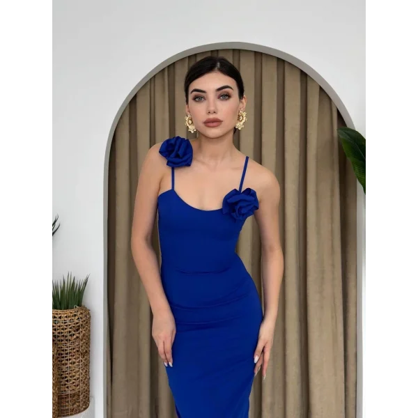 Thron Gül Askılı Elbise