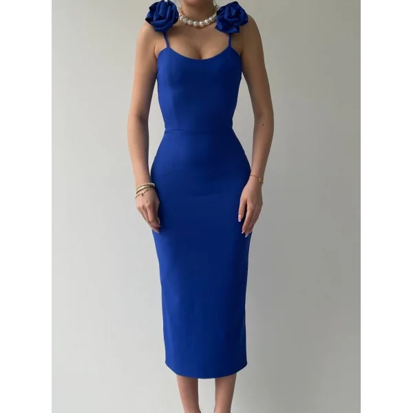 Thron Gül Askılı Elbise