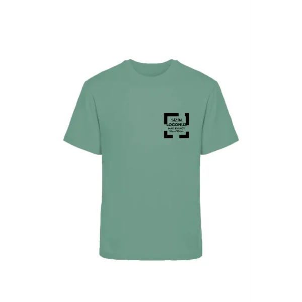 Tişört Tasarla 20/1 Kumaş - Mint Yeşili