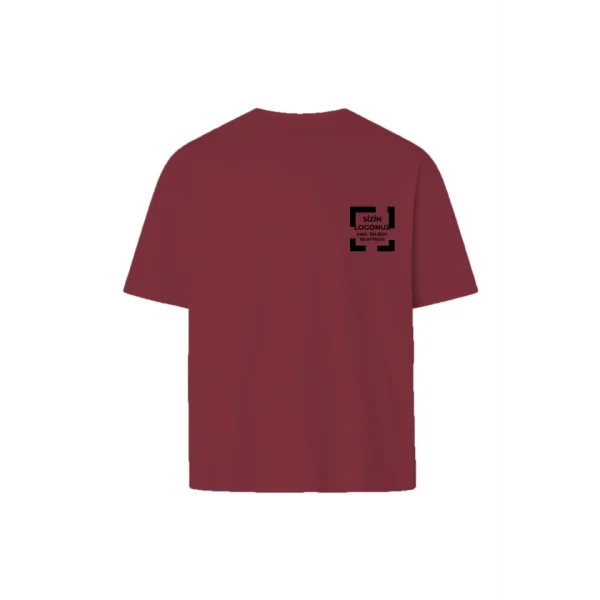 Tişört Tasarla 24/1 Kumaş - Bordo