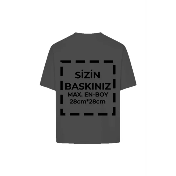 Tişört Tasarla 24/1 Kumaş - Füme