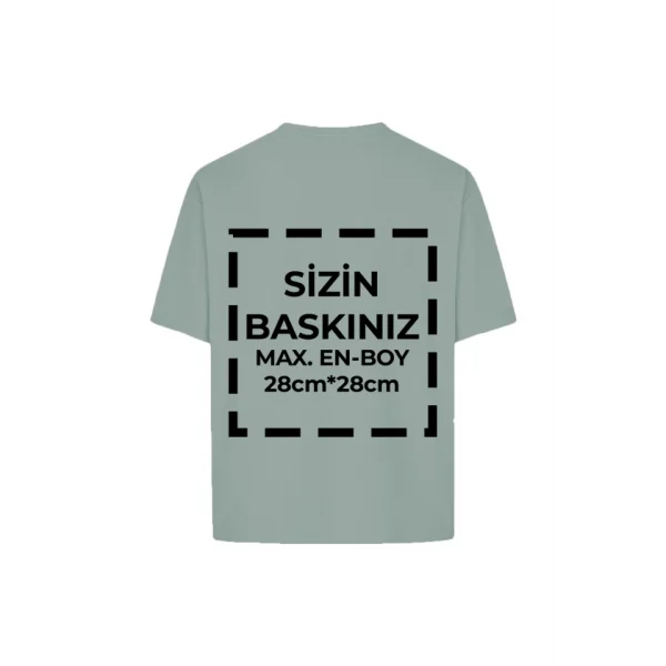 Tişört Tasarla 24/1 Kumaş - Gri