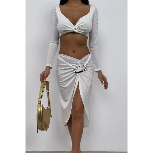 Toka Detay Asimetrik Etek