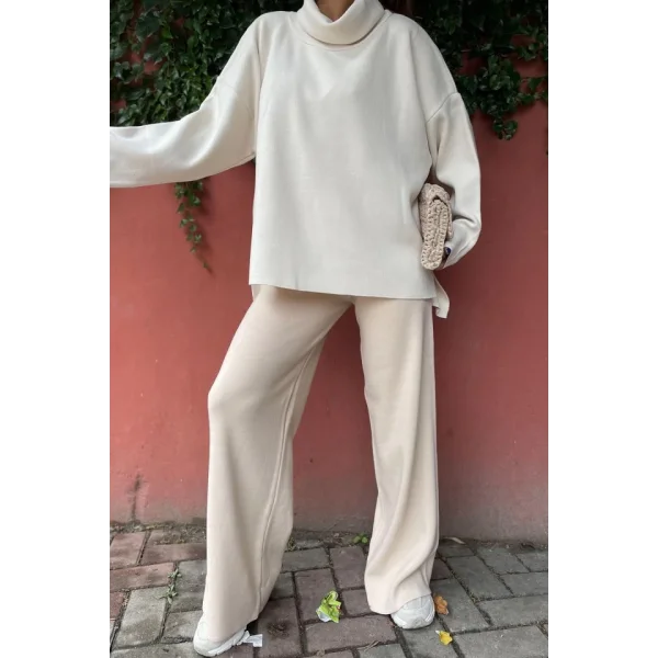 Triko Pantolon  Krem