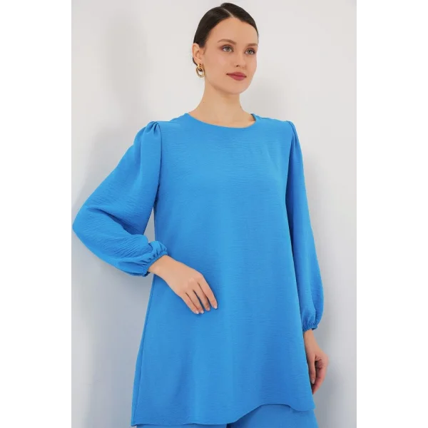 Tunik Pantolon Alt Üst Takım 6712 - Mavi
