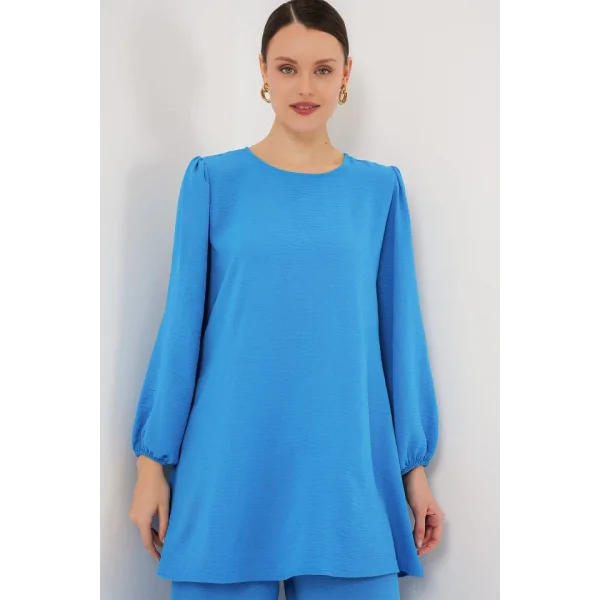 Tunik Pantolon Alt Üst Takım 6712 - Mavi