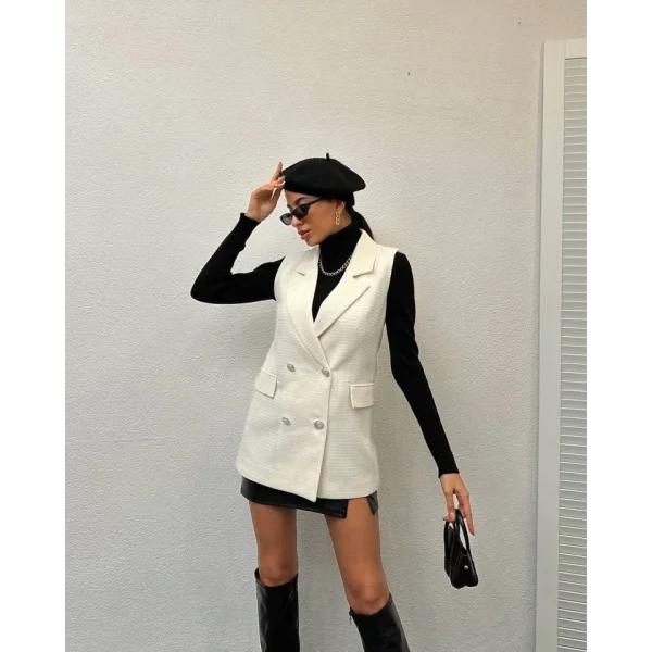 Tüvi̇t etal Düğme Yelek