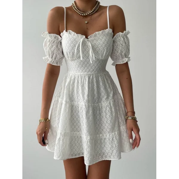 ucca Kolu astikli ini Elbise