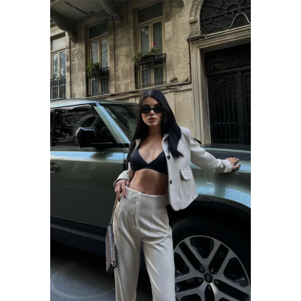 ÜET PANTOON PENİ  Bej