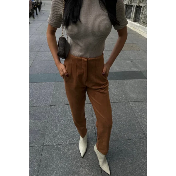 ÜET PANTOON PENİ  Taba