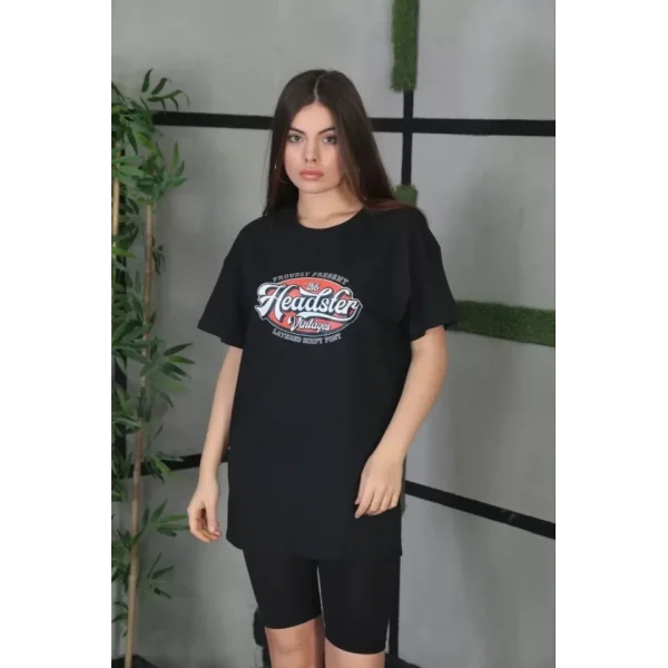 Unisex Baskılı Oversize Thirt  iyah