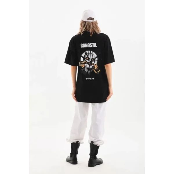 Unisex Baskılı Oversize Thirt  iyah
