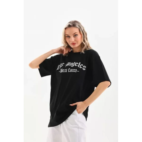 Unisex Baskılı Oversize Thirt  iyah