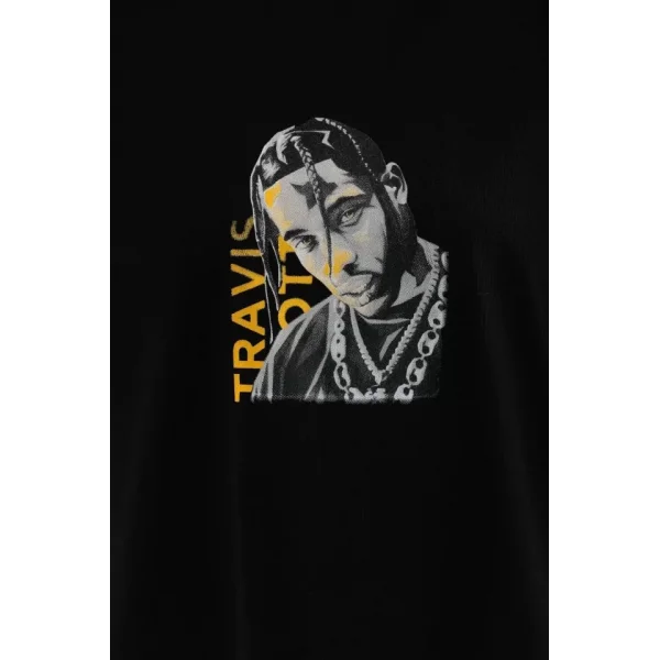 Unisex Baskılı Oversize Thirt  iyah