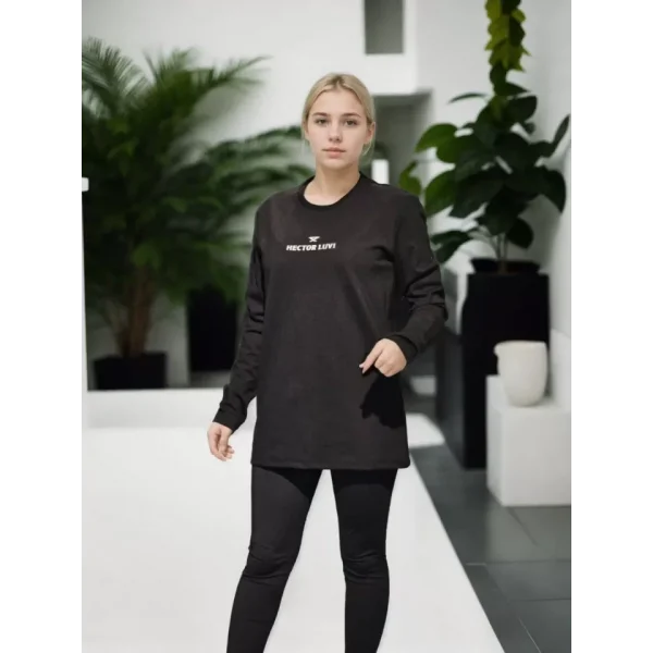 Unisex Bisiklet Yaka Uzun Kollu Thirt  iyah