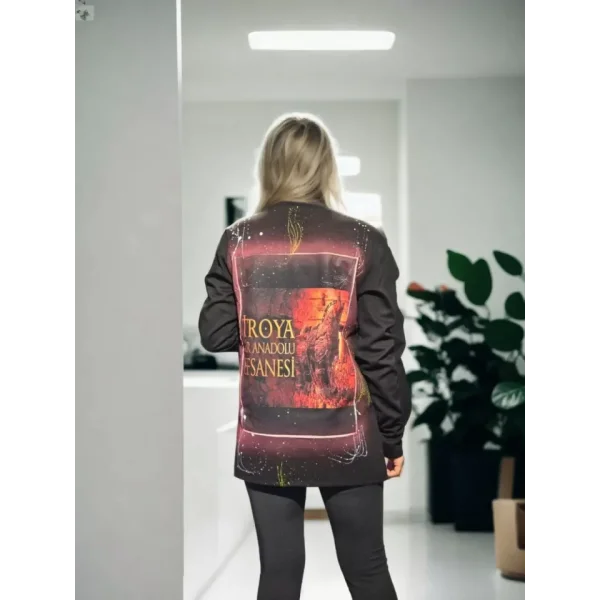 Unisex Bisiklet Yaka Uzun Kollu Thirt  iyah