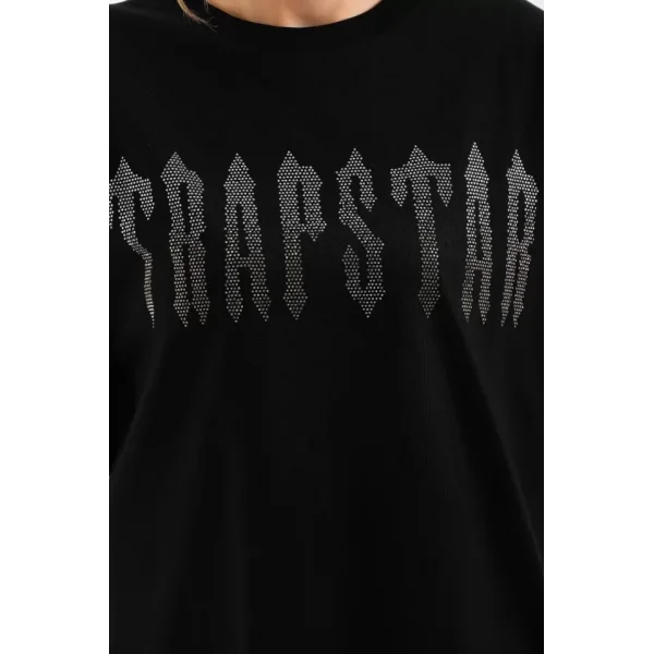 Unisex Taş Desenli Oversize Thirt  iyah