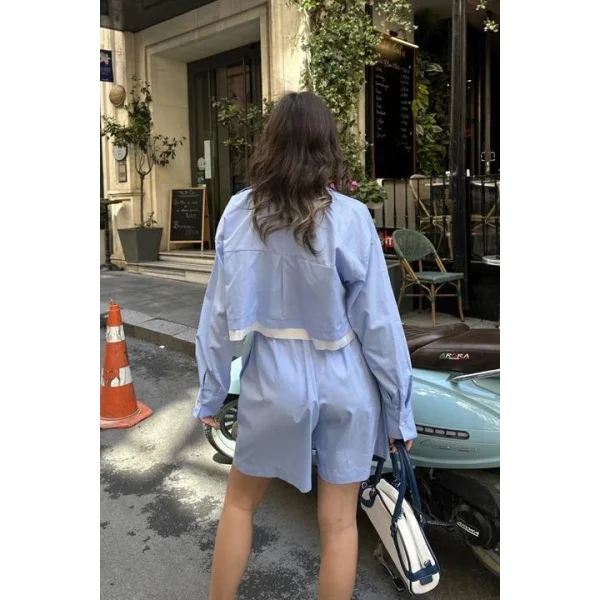 Urania Crop Şort Takım 9731-08