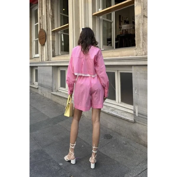 Urania Crop Şort Takım 9731-08