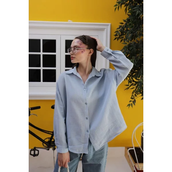 üslin Uzun Kol Gömlek  Bebe avisi