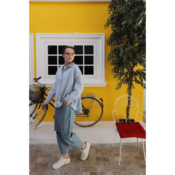 üslin Uzun Kol Gömlek  Bebe avisi