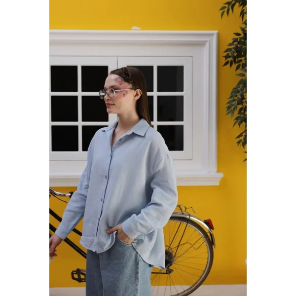 üslin Uzun Kol Gömlek  Bebe avisi