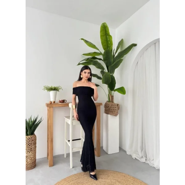 Uyef Straplez Elbise