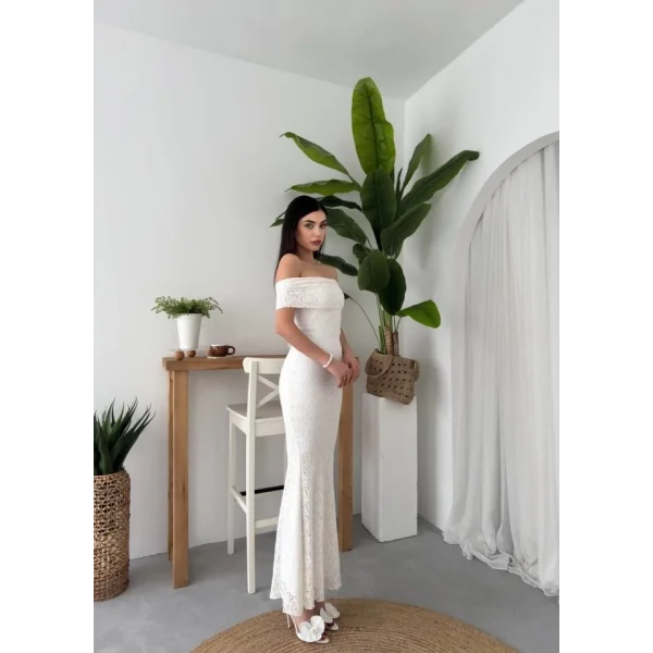 Uyef Straplez Elbise